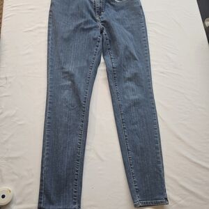 L.L. Bean Women's Jeans in Blue 6 Petite